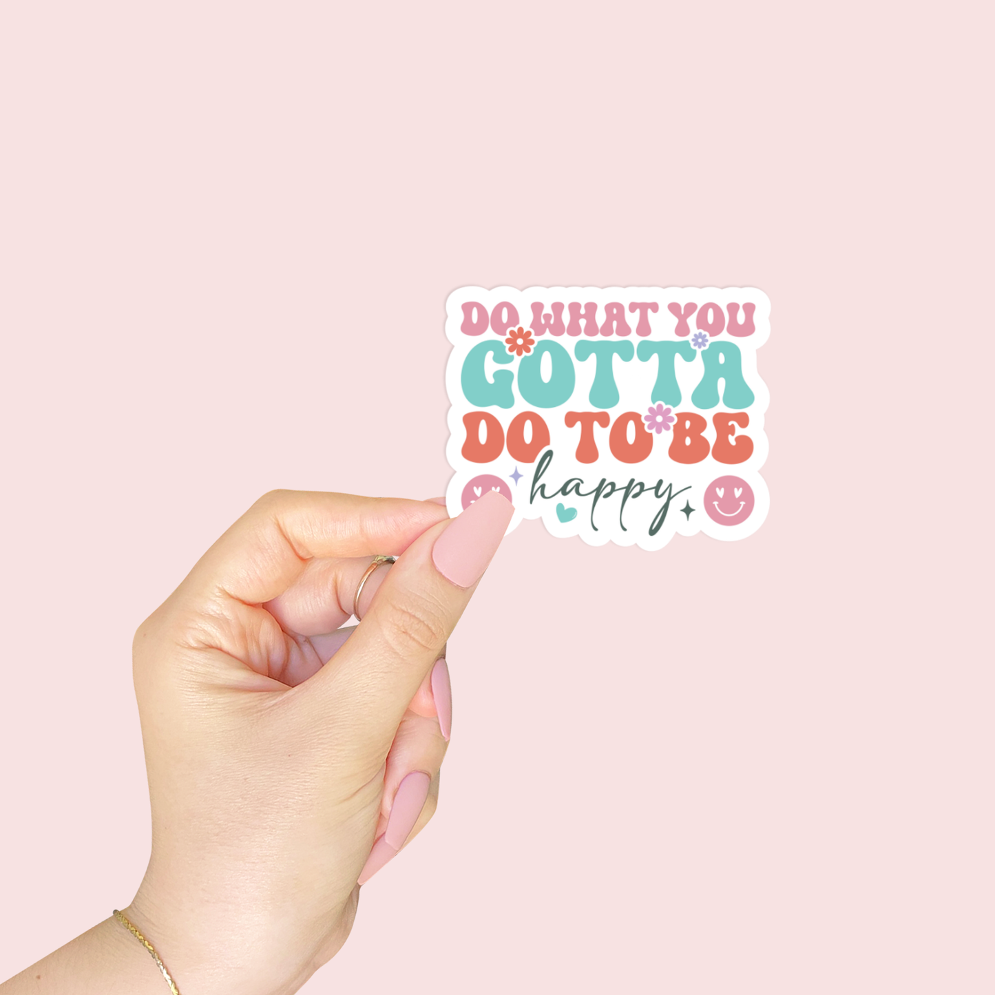 Motivational Dye Cut Stickers 1