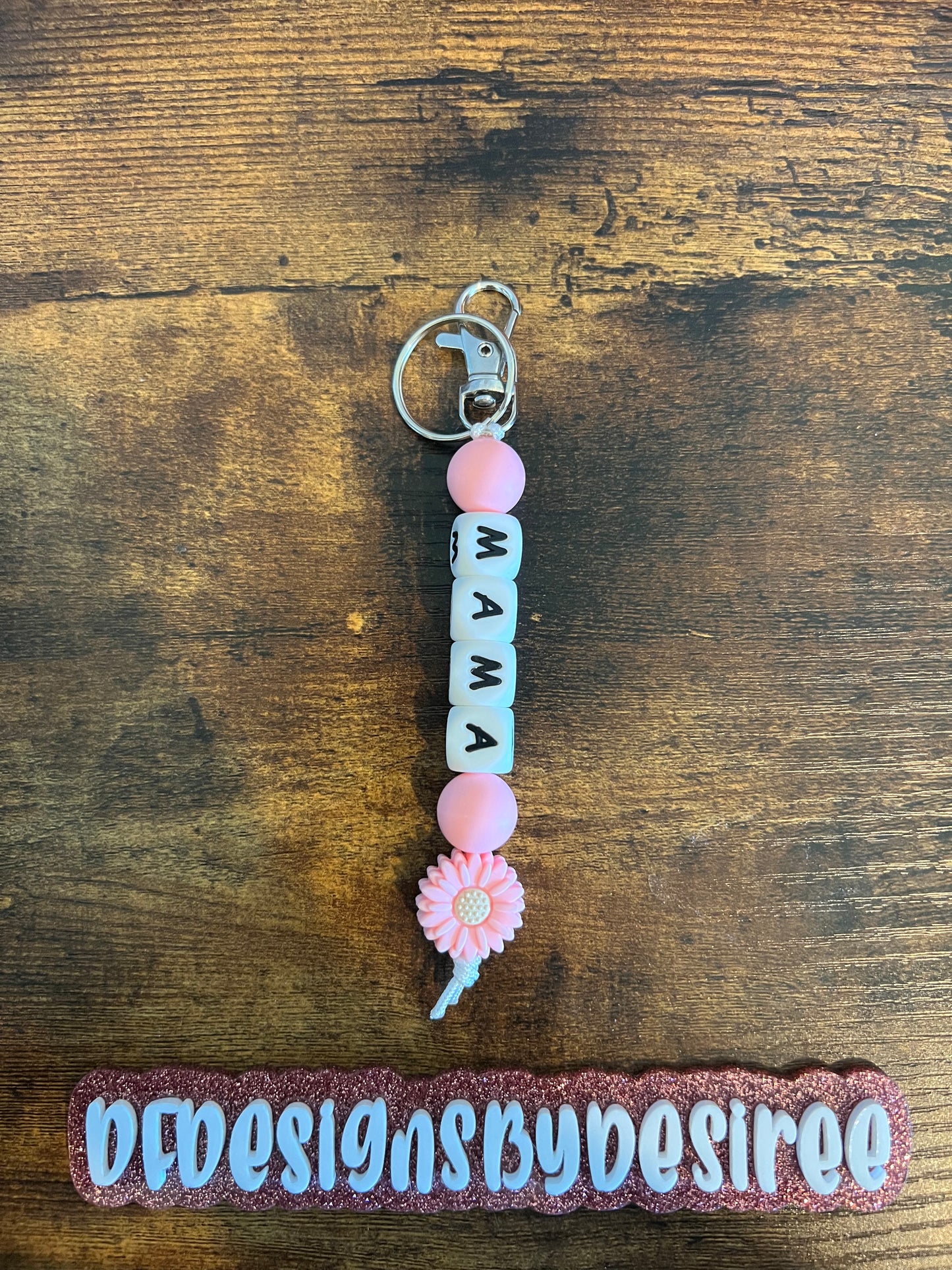 Flower Mama keychain